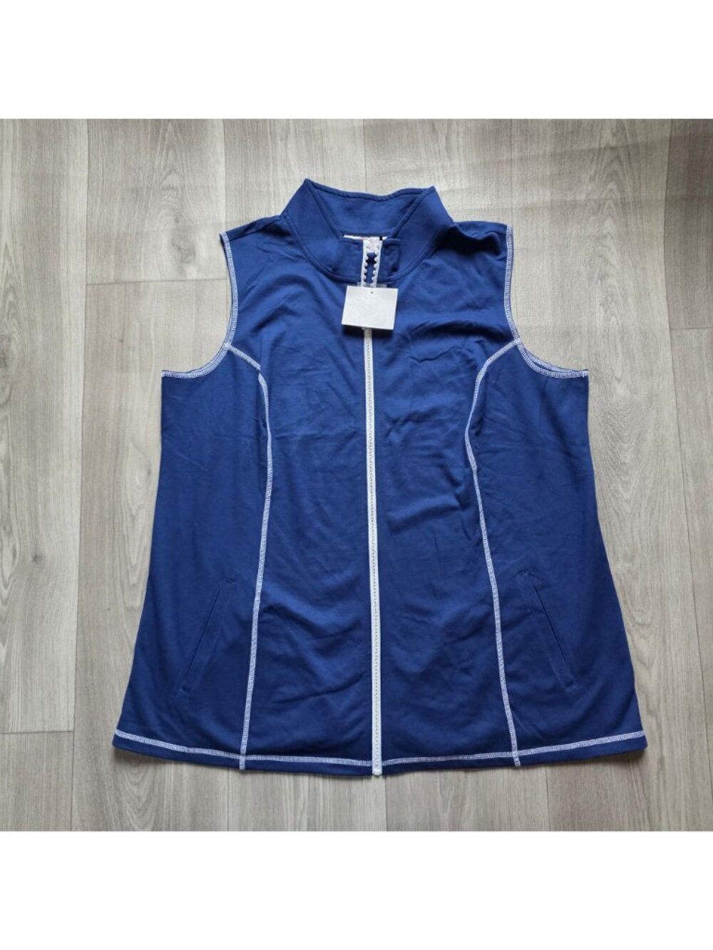 NWOT Quacker Factory 2-Piece Skort / Vest Set Size 1X - Picture 3 of 10